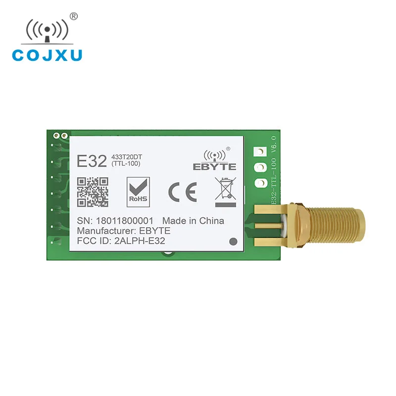 LoRa SX1278 lora модуль TCXO 433 МГц E32 433T20DT беспроводной радиочастотный iot трансивер UART