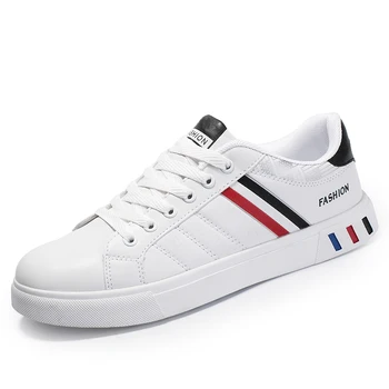 

2020 new spring and autumn men's shoes Korean trend shoes men's wild sports casual shoes men's white shoes men's shoes