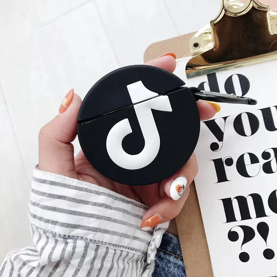 

Funny Earphone Case for Airpods 1 Case Cute Silicone Cover for Apple Airpods 2 Case Flower Protective Earbuds Bag Accesories Box