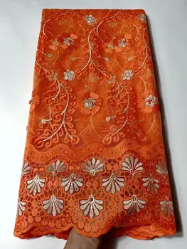 

High Quality Swiss Voile Lace In Switzerland African Swiss Lace With Stones Embroidery Cotton Dry Lace Fabric For Women