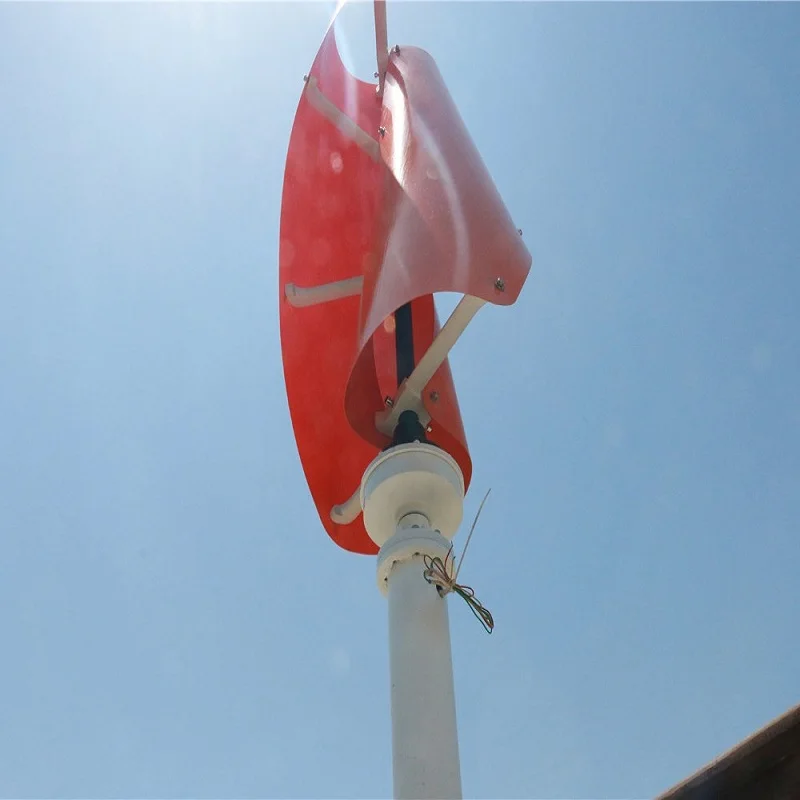 R& X 400 W/600 W спиральная Вертикальная ветряная мельница оранжевый ветровой турбины Мощность генератор 12/24V с высокой пропускной способностью бесшумный контроллер