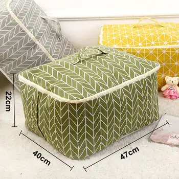 

Simple Waterproof Portable Clothes Storage Bags Organizer Folding Closet Organizer For Pillow Quilt Blanket Quilt Bag Organizer