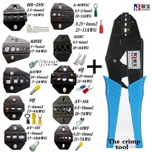 Crimping Pliers Clamp Tools Terminals crimper Kit 230mm HS-03BC HS-40J Carbon Steel Multifunctional Electrical Crimping tool