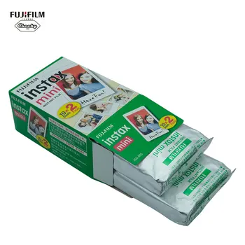 

Fujifilm Instax Mini Film White Edge 20 Sheets/Packs Photo Paper for Fuji Instax mini 9/8/7s/25/50/90 with Package Free Shipping