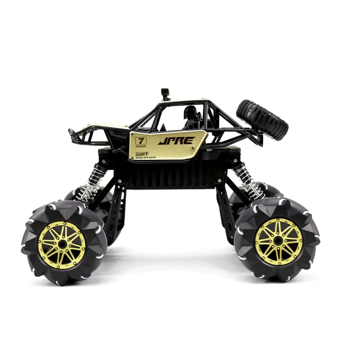 RC автомобиль 1/14 4WD пульт дистанционного управления высокоскоростной автомобиль 2,4 ГГц электрический RC игрушки круглый Дрифт грузовик багги внедорожные игрушки Дети Suprise - Цвет: Gold