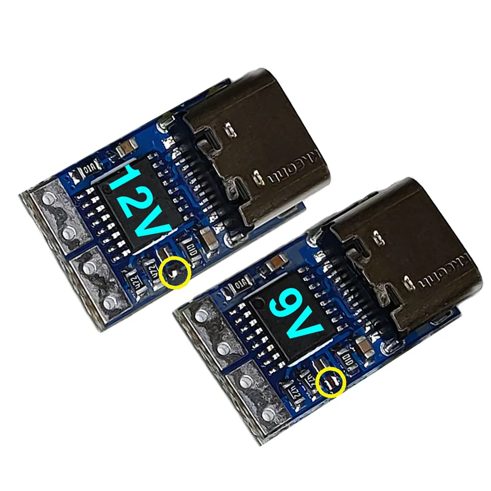 1pc Mini ZYPDS DC 12V Trigger Electrical Replaces For Xiaomi 65W PD Power Supply For Charging Laptops