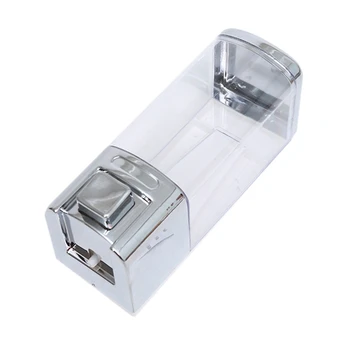 

ABSF 480Ml Bathroom Shower Shampoo Hand Lotion Liquid Soap Dispenser Wall Mounted Single Manual Soap Dispenser