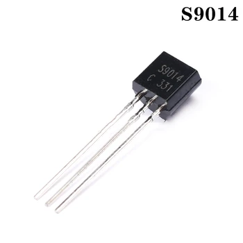 

NEW S9014 Transistor TO-92 In-line 50V 0.1A 0.4W C9014 9014