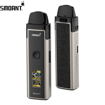Smoant Santi Pod-Kit de vapeo Original, 40W DL/RDL/MTL, vaporizador de cigarrillo electrónico de 1100mAh, Cartucho de 3,5 ml