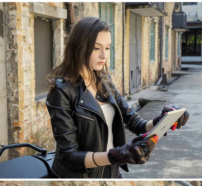 Masontex秋冬摩托车骑行手套 变色 防风防水保暖防摔骑士手套批发