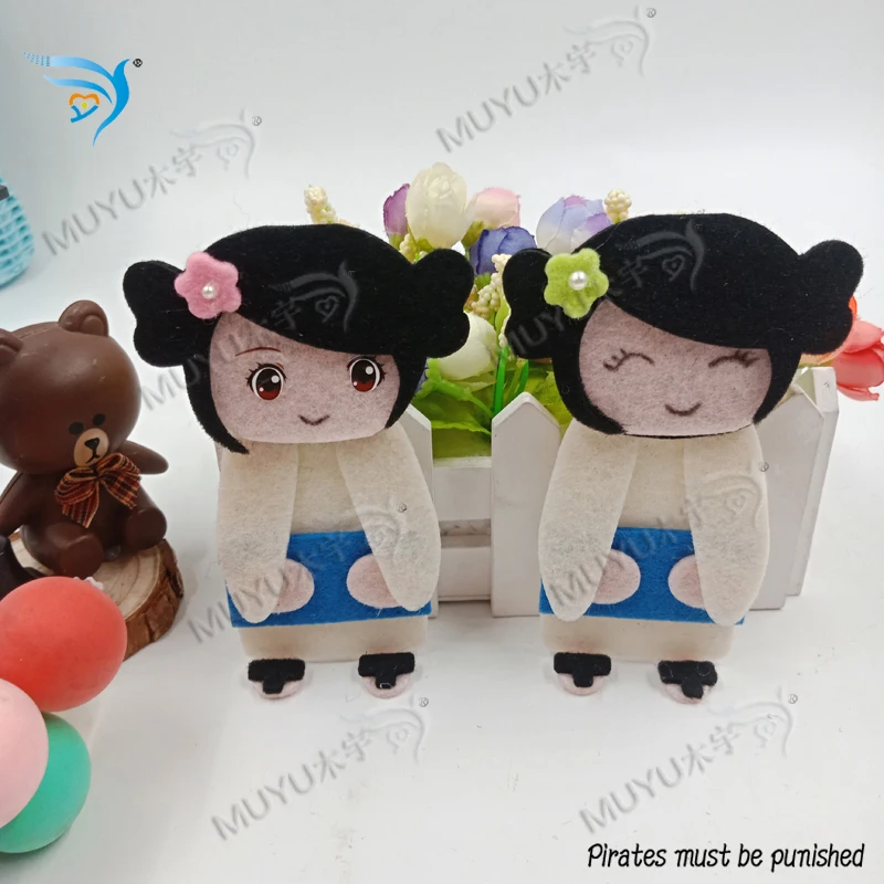 DIY формочка в виде девушки скрапбукинга muyu резки штампы- новая деревянная форма резки для скрапбукинга Thickness-15.8mm MY3590