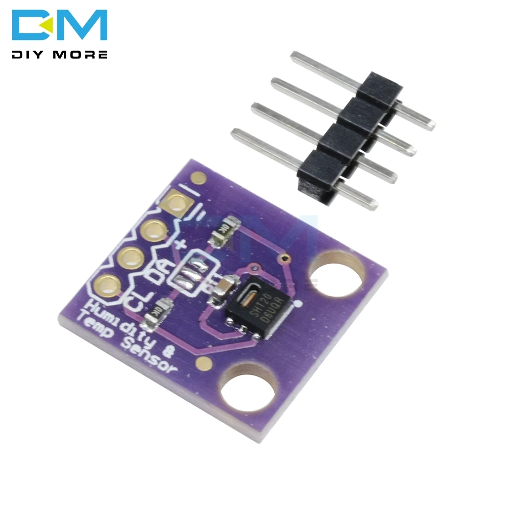 IIC I2C GY-213 GY-213V-SHT20 SHT20 Temperature Humidity Measure Sensor Module Breakout Transducers Board 2.7uW 1.5V 3.6V | Электронные