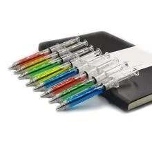 50 шт./лот, медицинская Шариковая ручка для шприца, школьные принадлежности, креативная ручка шприца