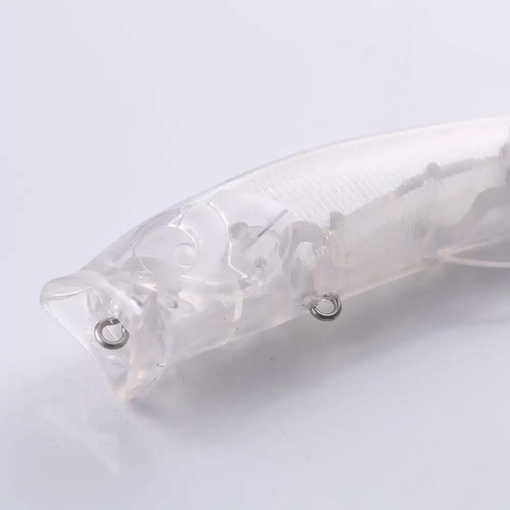 Рыболовные приманки Неокрашенные Пустые жесткие ABS DIY кренкбейты гольяны Поппер