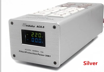 

New High-End Audio Noise Filter, 3000W AC Power Conditioner, Power Filter, Power Purifier LED voltage display AC8.8