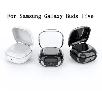 

TPU Case for Samsung Galaxy Buds Live Shockproof earphone Case for Galaxy Buds Live Clear Soft TPU Case Protector Cases Cover