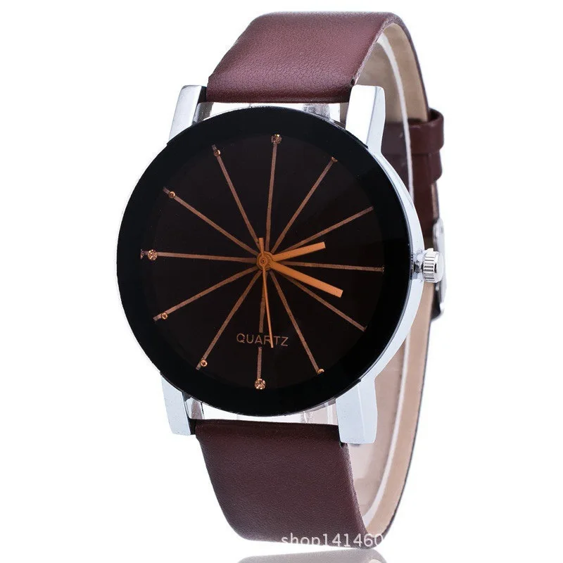 

Hot Selling Simple Spider Web Ray Belt Watch Top Grade with Diamond Quartz Watch