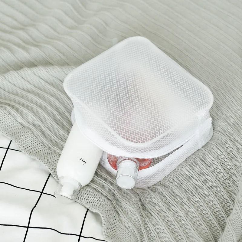 Nacai Minimalist Muji Wind Summer BEEKING White Eva Waterproof Washed Stereo Travel Storage Cosmeti
