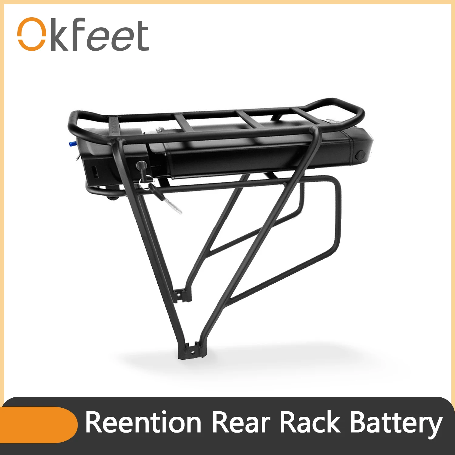 Мощная аккумуляторная батарея Okfeet 36 в 48 13 а/ч 16 А/ч для аккумулятора Bafang eBike +