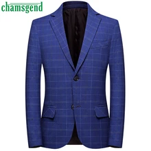 Модная клетчатая куртка с принтом, Мужская Повседневная Деловая куртка с карманами, формальный прилегающий пиджак с длинными рукавами, мужская куртка