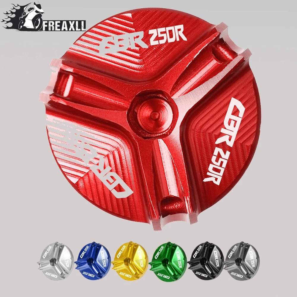 

FOR HONDA CBR250R CBR 250R 2010 2011 2012 2013 2014 2015 Motorcycle Engine Oil Filter Cup Plug Cover Screw Motor Accessories