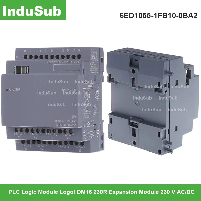 6ED1055-1FB10-0BA2 PLC LOGO DM16 24/24R/230R модули расширения 1FB10 автоматический программируемый plc