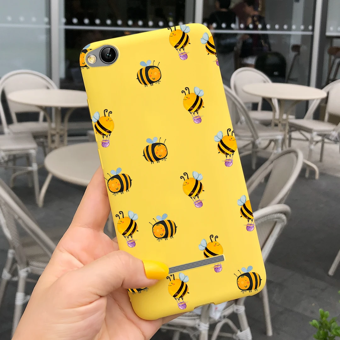 Lovely Cartoon Silicone Phone Case - Candy Color Soft Cover