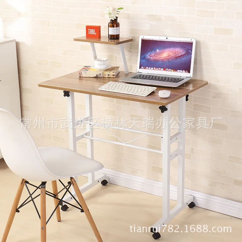 

Standing Computer Desk Simple Household Lazy Laptop Table Dual Purpose Desktop China Mobile Height Adjustable Office Table