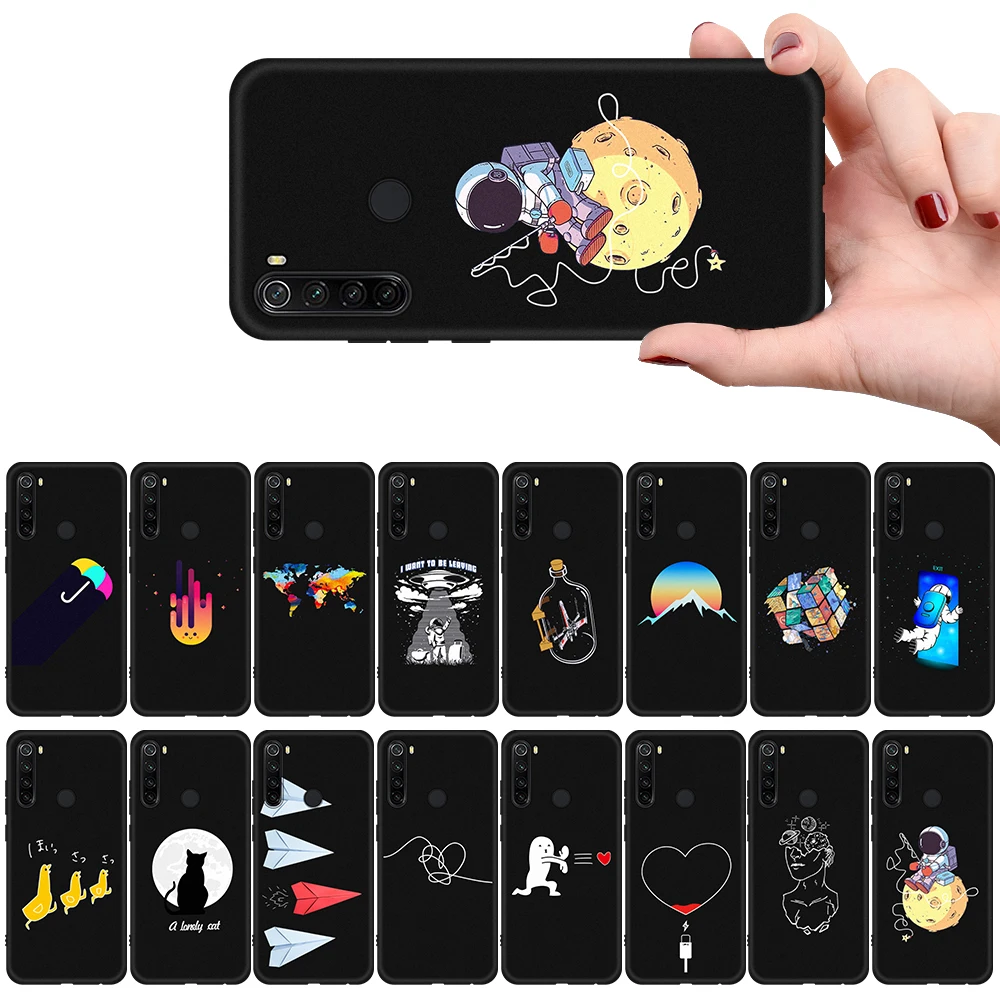 Силиконовый чехол для телефона Xiao mi Red 7 7A 6A Note 5 6 Pro 8 9 SE 9T t A2 Lite A3 мягкий | Мобильные