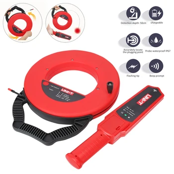 

UNI-T UT661A UT661B Wall Iron Pipe Blockage Detector Diagnostic-tool Scanner Pipeline Blocking Clogging Plumbers Instrument
