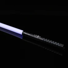 Sabre laser avec poignée en métal, 12 couleurs, rvb, Force de réglage du Volume, 6 sons, FOC Blaster, jouets pour enfants, X TREX 
