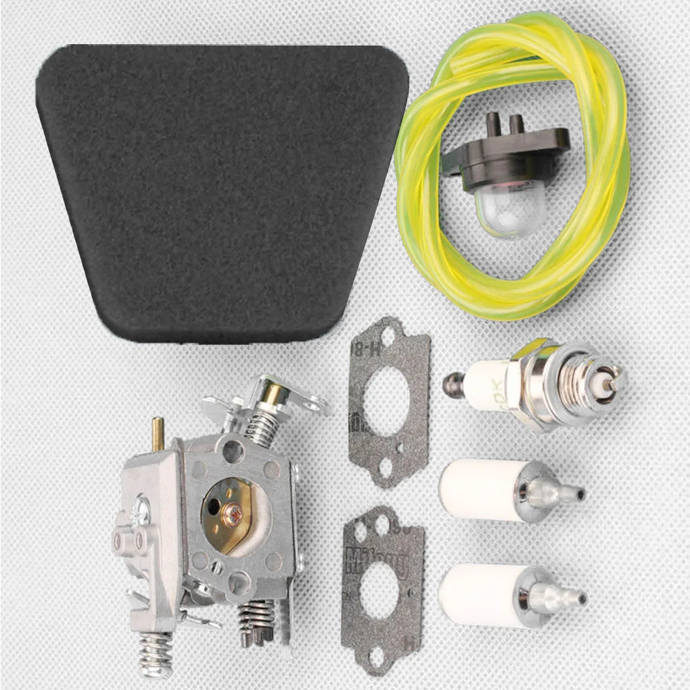 Carburetor Fuel Filters Gaskets set For McCulloch Mac 333 335 338 435 436 438 Chainsaw Parts mcculloch chainsaw carburetor hot |