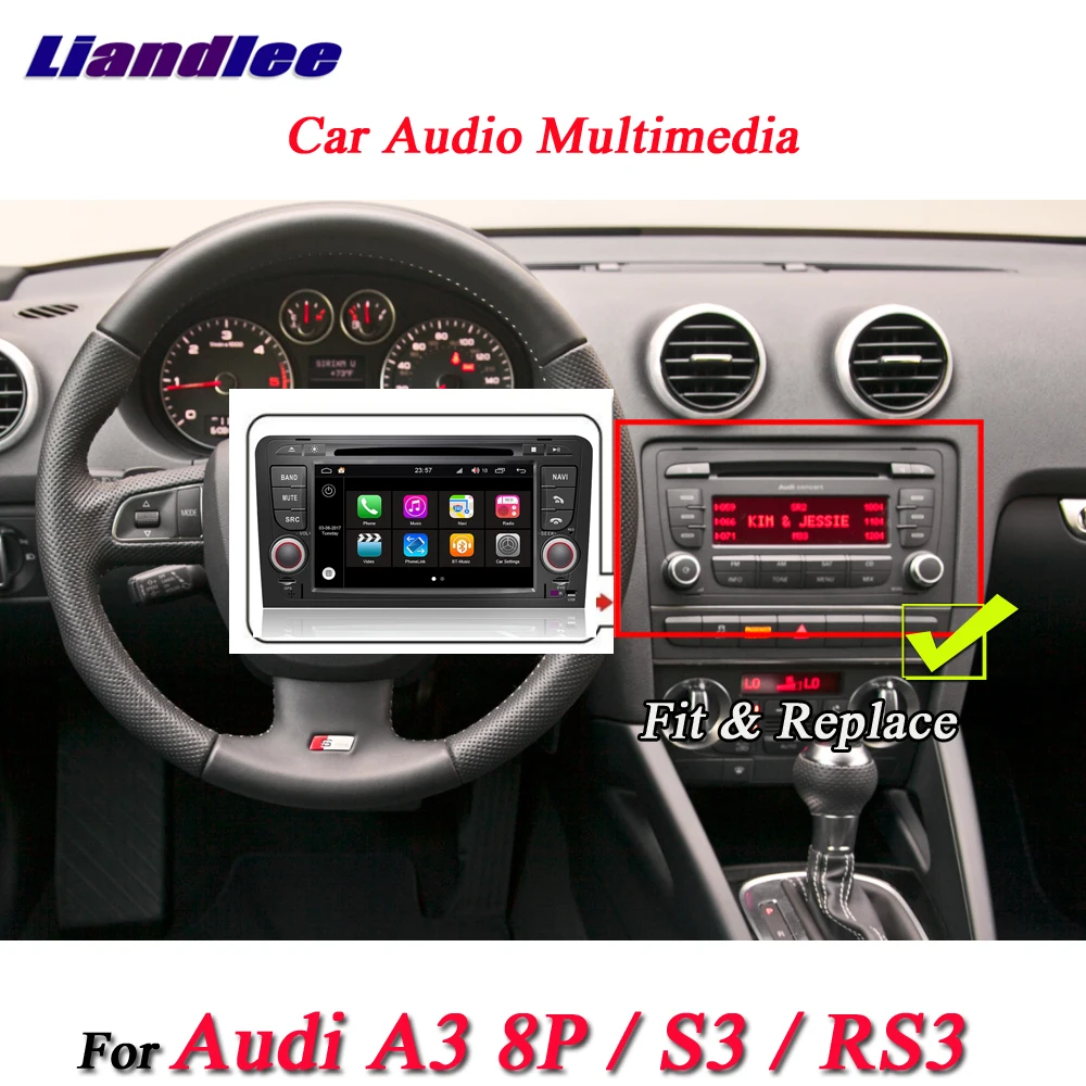 Автомобильная Мультимедийная система Android для Audi A3/8P/S3/RS3 стерео Автомагнитола с