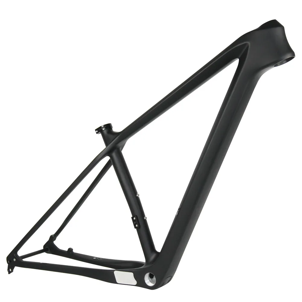 

Spcycle 29er Carbon MTB Frame 142x12mm Thru Axle Carbon Mountain Bike Frame BSA Ultralight Hardtail Frame 15/17/19