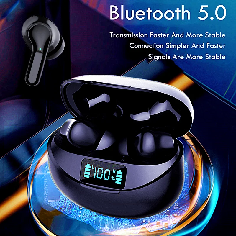 

X17 Pro High performance TWS Earbuds Bluetooth 5.0 Wireless Headphones Gamer Sport Headset Sweatproof Earphones with Mic 300mAh