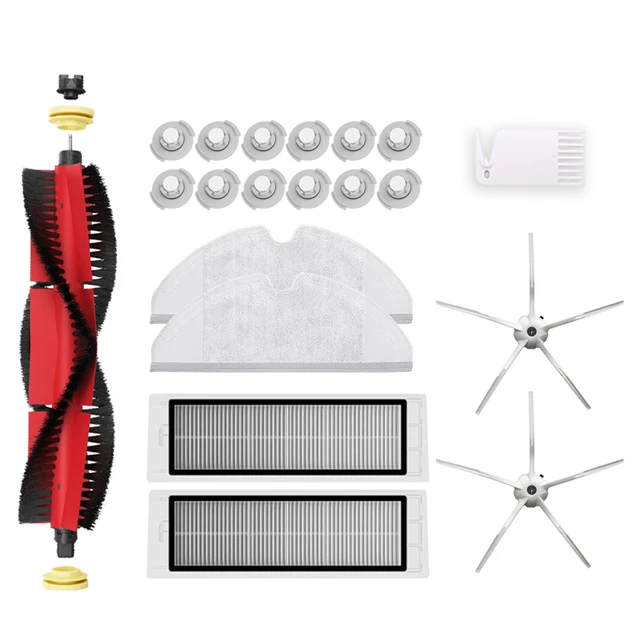 Replacement Accessories for XiaoMi for Roborock S5 Max S50 S55 S6 S6 Pure Vacuum Cleaner Parts Washable HEPA Filter Main Brush SMT374