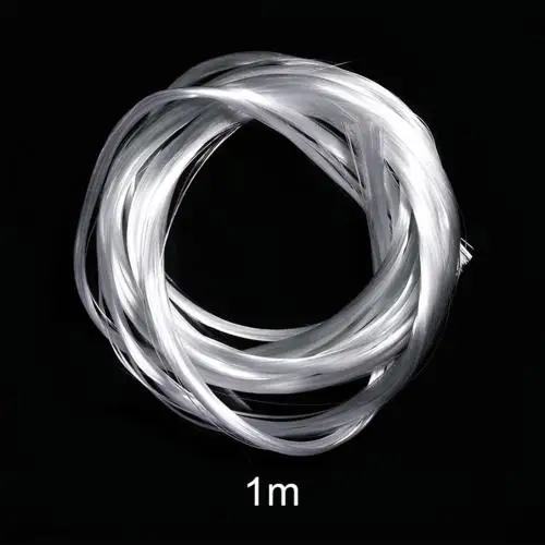1M 1 м/1,5 м/2 м профессиональный УФ-гель для ногтей из стекловолокна, сделай сам, белые акриловые накладные ногти с скребком - Цвет: 1M