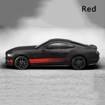 

Waterproof Car Stickers Decor Long Stripe Decal 2.1M/6.9ft Racing Side