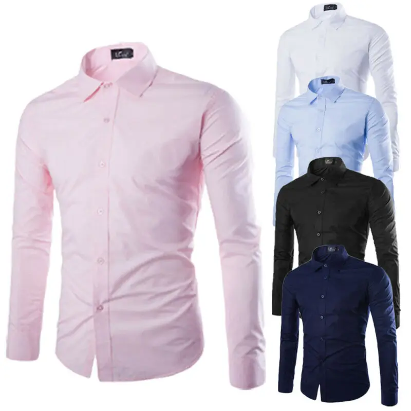 

Men French Cufflinks Shirt 2019 New Men's Stripes Shirt Long Sleeve Casual Male Brand Shirts Slim Fit French Cuff Dress Shirts