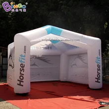 Горячая 5x5x 4M надувные палатки для событий для рекламы по индивидуальному заказу/квадратные надувные палатки для продажи/четыре столба надувные игрушки палатки