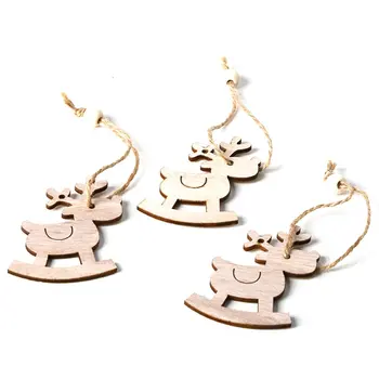 Creative Christmas Decorations Christmas Wooden Craft Gift Pendant Jm01562 Christmas Tree Decoration Pendant