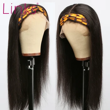 

Links Lace Front Human Hair Wig 28 30 Inch Brazilian Remy Hair Straight Glueless Lace Frontal Wigs