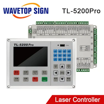 

WaveTopSign TL-5200Pro Co2 Laser Motion Controller Double Head Double Guide use for Co2 Laser Cutter Machine