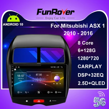 

Funrover for Mitsubishi ASX 1 2010 - 2016 Car Radio Multimedia Video Player Navigation GPS Android 10 2 Din Dvd 6G 128G Carplay