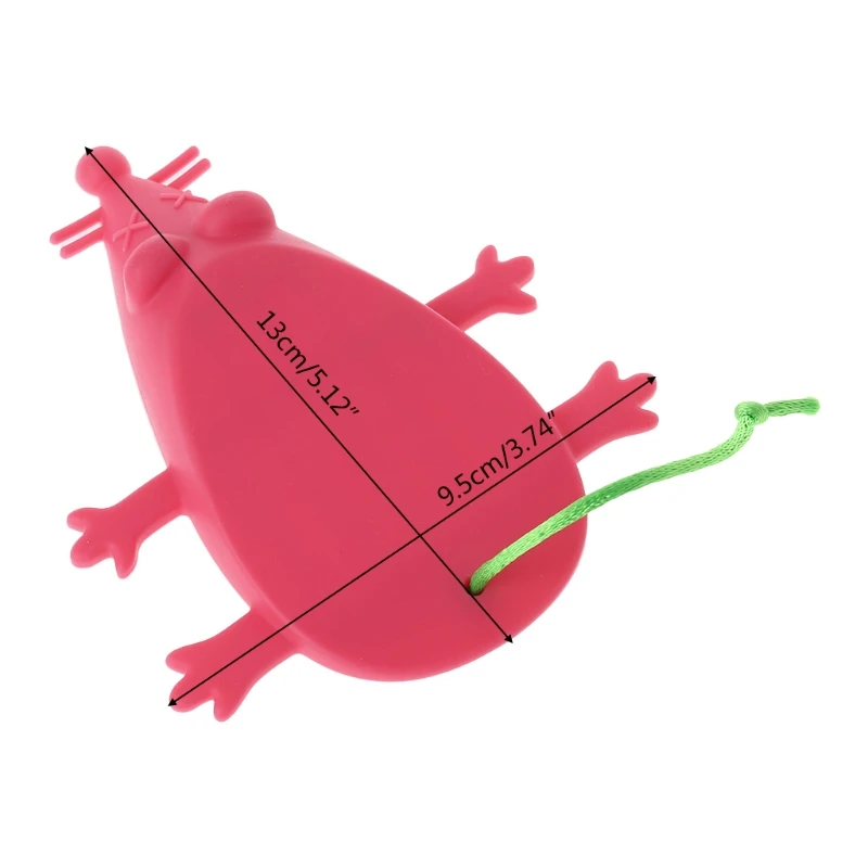 Door Stop Silicone Mouse Shape Protection For Baby Safety Stopper Security Guard