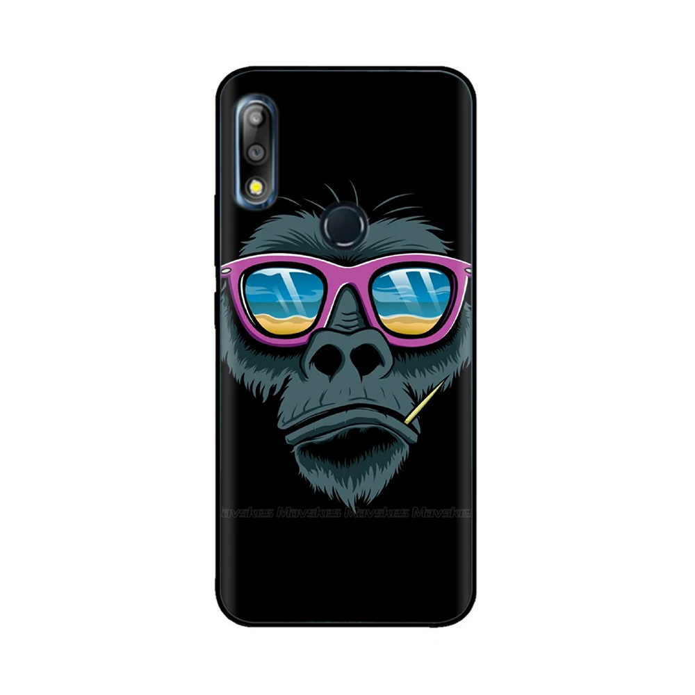 Sleek Black Soft Silicone Phone Case Cover
