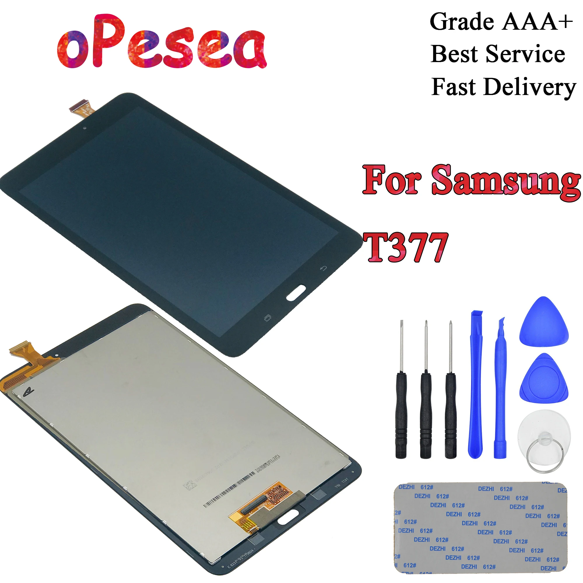 

oPesea For Samsung Galaxy Tab E 8.0 SM-T377 T3777 Touch Screen Digitizer LCD Display Assembly For Samsung T377 LCD display