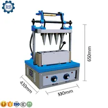 Высокая эффективность вафельный конус пекарь/мороженое конус мейкер/конус вафельница для продажи