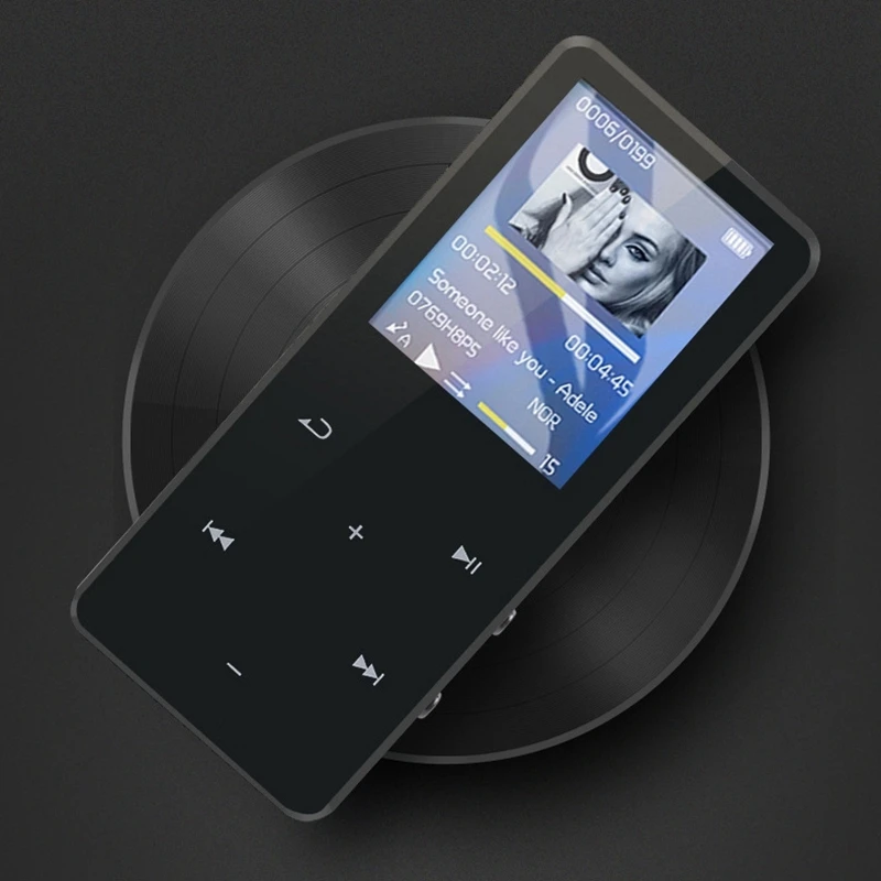 8 ГБ MP3 музыкальный плеер 1,8 дюймов Sreen HIfi пресс-ключ fm-радио с динамиком Поддержка Bluetooth TF карта