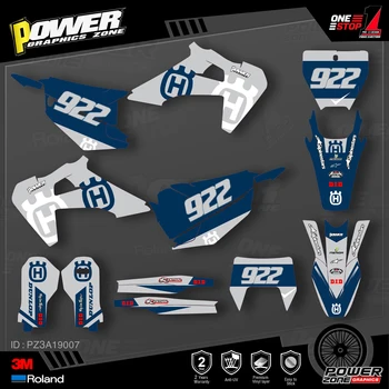 

PowerZone Custom Team Graphics Decals 3M Stickers Kit For Husqvarna Decal 2019-N TC FC TX FX FS 2020-N TE FE 125-450CC 07
